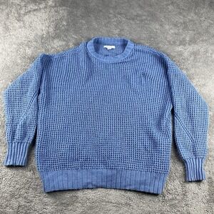 American Eagle Sweater‎ Womens Blue XS Crew Neck Long Sleeve Knit